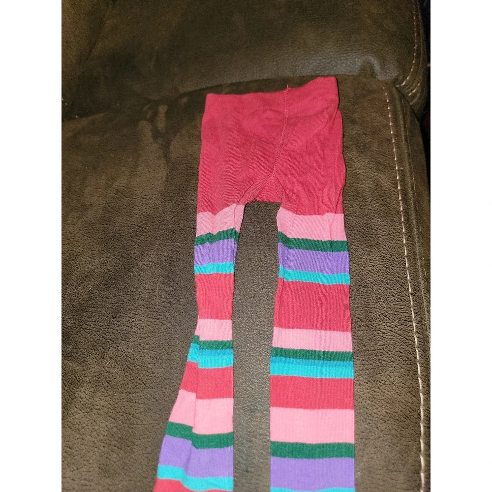 Crazy 8 cheery good friends holiday Christmas llama tights size‎ 6 12 motnhs